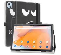 MAMA MOUTH Compatible avec Blackview Tab 13 Coque,Slim Fit PU Cuir Etui et Pliable Stand Housse Support Ultra-Mince et Léger Etui Cover Coque Case pour 10.1" Blackview Tab 13 Tablet,Don't Touch