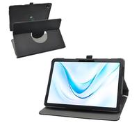 MAMA MOUTH Compatible avec Honor Pad 10 Étui,Housse en Cuir PU Rotative 360°pour Blackview Mega3 12,1 Pouces Tablette,Noir