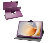 MAMA MOUTH Compatible avec TECLAST T65 Plus Étui,Housse en Cuir PU Rotative 360°pour TECLAST T65 Plus 13,4 Pouces Tablette,Violet