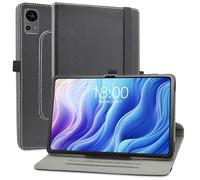 MAMA MOUTH Coque for TECLAST T60,en Cuir Protecteur avec Stand Étui en PU Cuir Rotative 360 degrés Housse de Protection Flip Case Cover pour TECLAST T60 2023 / Oukitel OT5 12 inch Tablet,Noir