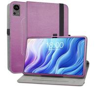 MAMA MOUTH Coque for TECLAST T60,en Cuir Protecteur avec Stand Étui en PU Cuir Rotative 360 degrés Housse de Protection Flip Case Cover pour TECLAST T60 2023 / Oukitel OT5 12 inch Tablet,Violet