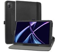 MAMA MOUTH Coque pour Acer Iconia Tab A10,en Cuir Protecteur avec Stand Étui en PU Cuir Rotative 360 degrés Housse de Protection Flip Case Cover pour Acer Iconia Tab A10 10.1 Pouces Tablette,Noir