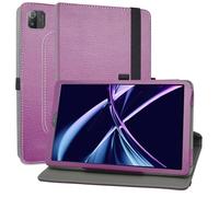MAMA MOUTH Coque pour Acer Iconia Tab A10,en Cuir Protecteur avec Stand Étui en PU Cuir Rotative 360 degrés Housse de Protection Flip Case Cover pour Acer Iconia Tab A10 10.1 Pouces Tablette,Violet