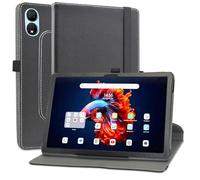MAMA MOUTH Coque pour Blackview Tab 9 WiFi,en Cuir Protecteur avec Stand Étui en PU Cuir Rotative 360 degrés Housse de Protection Flip Case Cover pour OSCAL Pad 80 WiFi 10.51 Pouces Tablette,Noir