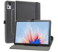 MAMA MOUTH Coque pour CHUWI AuPad,en Cuir Protecteur avec Stand Étui en PU Cuir Rotative 360 degrés Housse de Protection Flip Case Cover pour CHUWI AuPad 10.95 Pouces Tablette,Noir