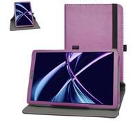 MAMA MOUTH Étui pour Acer Iconia Tab A10, support rotatif à 360 degrés avec joli motif pour tablette Acer Iconia Tab A10-21 10,1", violet