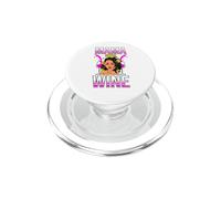 Mama Needs Wine, Femmes Noires drôles, Reine, Diva, mélanine, mère PopSockets PopGrip pour MagSafe