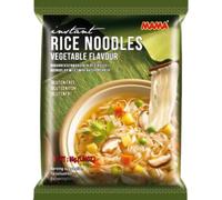 MAMA Nouilles de Riz Instantanées Saveur Légumes - 55 g | Sans gluten, prêt en 3 minutes - portion individuelle idéale pour le bureau ou les études