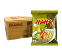 MAMA - Nouilles Instant. Curry Vert, Lot de 30 (30 X 55 GR)