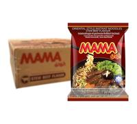 MAMA nouilles instantanées, bœuf, pack de 30 (30 x 60 g) | Nouilles savoureuses d'origine hongroise, qualité supérieure, parfaites pour repas rapides et savoureux