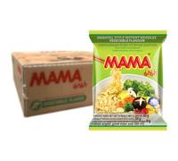 MAMA Nouilles Instantanées Légumes 60 g - Pack de 30