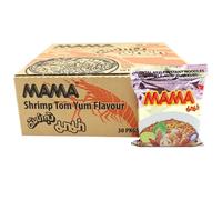 MAMA Nouilles instantanées saveur crevette - Carton de 30 x 60 g