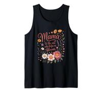 Mama Nous Aide à Faire fleurir Le Design Floral de maternité Débardeur