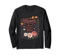 Mama Nous Aide à Faire fleurir Le Design Floral de maternité Manche Longue