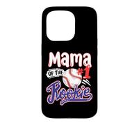 Mama of Rookie 1er Anniversaire Baseball Party Thème Assorti Coque pour iPhone 15 Pro