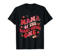 Mama of The Berry Sweet One Strawberry 1st Birthday Mom T-Shirt
