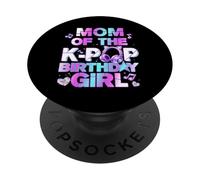 Mama of The K-Pop Birthday Girls Amateurs de Musique coréenne PopSockets PopGrip Adhésif