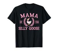 Mama Of The Silly Goose Funny 1er Birthday Family T-Shirt