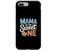 Mama of The Sweet One Cookies and Milk Famille 1er Anniversaire Coque pour iPhone 7 Plus/8 Plus