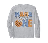 Mama of The Sweet One Cookies Milk 1er Anniversaire Assorti Manche Longue
