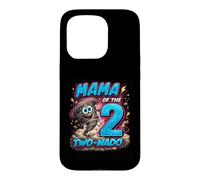 Mama of The Two-Nado, Dessin Amusant pour Le deuxième Anniversaire de Naissance pour garçons Coque pour iPhone 15 Pro