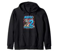 Mama of The Two-Nado, Dessin Amusant pour Le deuxième Anniversaire de Naissance pour garçons Sweat à Capuche