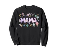 Mama Outer Space Birthday Girl, Premier Voyage Autour du Soleil Sweatshirt