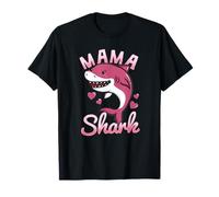 Mama Shark Mommy Shark et sa famille d'amoureux des requins T-Shirt