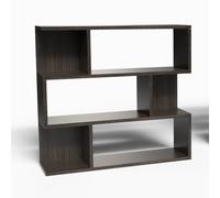 Mama Store Bibliothèque diviseur modulaire Polyvalent Minimal 3 étagères - Olmo CAFÉ CM 70 x CM 87 x CM 20