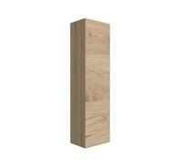 Mama Store Colonne Simple réversible en kit en Bois avec système d'ouverture Push and Pull, ingénierie, chêne Naturel, Large