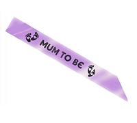 MAMA, ZUM Écharpe de fête prénatale, violet, solide et rentable pour être durable