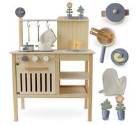 Cuisine enfant bois style boho