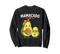Mamacado Avocado Mom of Two Pregnancy Reveal for Second Baby Sweatshirt