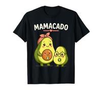 Mamacado Avocado Mom of Two Pregnancy Reveal for Second Baby T-Shirt