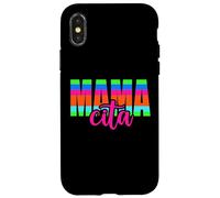 Mamacita Cinco De Mayo Leopard Fiesta Mexican Mother's Day Coque pour iPhone X/XS
