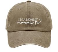 Mamacita Hat I'm A Mommy Mamacita Casquette de baseball vintage pour homme et femme, a, Taille unique