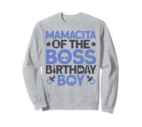 Mamacita of The Boss Costume de fête d'anniversaire Like A Boss Mama Sweatshirt