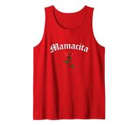 Mamacita T-Shirt pour Mamans, Petite Maman, Madre, espagnole Débardeur