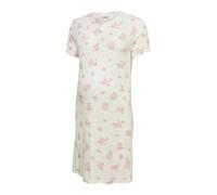 MAMALICIOUS Chemise de nuit 'Laura Lia' rose / blanc, Taille XXL
