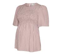 MAMALICIOUS Chemisier 'Ida' gris / rose, Taille XS