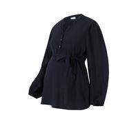 MAMALICIOUS Mlmercy Lia L/S Wo Top 2f Noos Chemisiers, Blazer Bleu Marine, XL Femmes