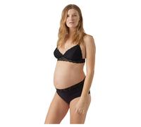 Culotte en dentelle femme Mamalicious Heal Heal HW (x2) Noir S/M