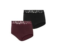 MAMALICIOUS Culotte 'MLHeal' pourpre / noir, Taille S-M