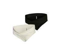 MAMALICIOUS Culotte 'MLLeyla' noir / blanc, Taille XL