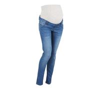MAMALICIOUS Jean 'FIFTY' bleu denim / gris, Taille 26