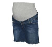 MAMALICIOUS Jean 'MILOW' bleu denim / gris chiné, Taille 26