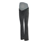 MAMALICIOUS Jean 'MLOSAKA' gris chiné / noir denim, Taille 28