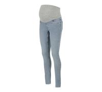 MAMALICIOUS Jean 'MLOslo' bleu denim / gris chiné, Taille 30 Longueur 32