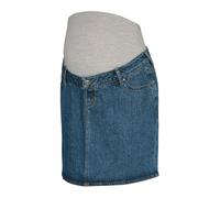 MAMALICIOUS Jupe 'MLCUBA' bleu / gris clair, Taille 40