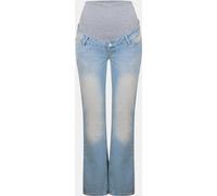 Mamalicious Mama Bootcut Jeans Denim bleu clair 33 L32 Female